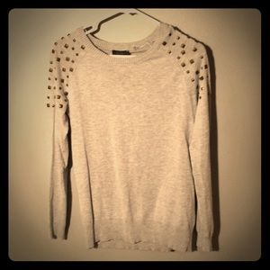 Studded sweater